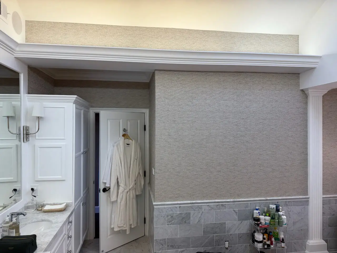 Custom wallpaper installation by Wallpaper Prestige Los Angeles